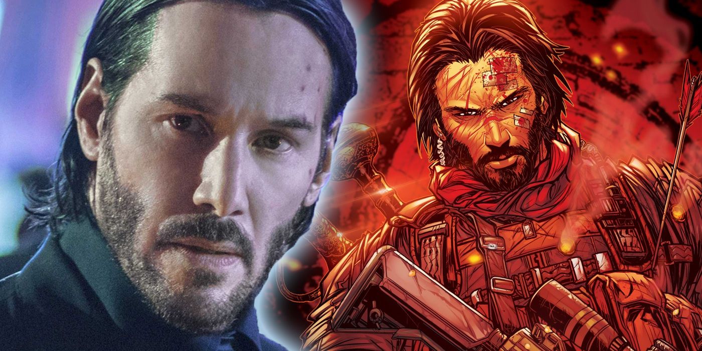 BRZRKR presenta el personaje más BRUTAL de Keanu Reeves