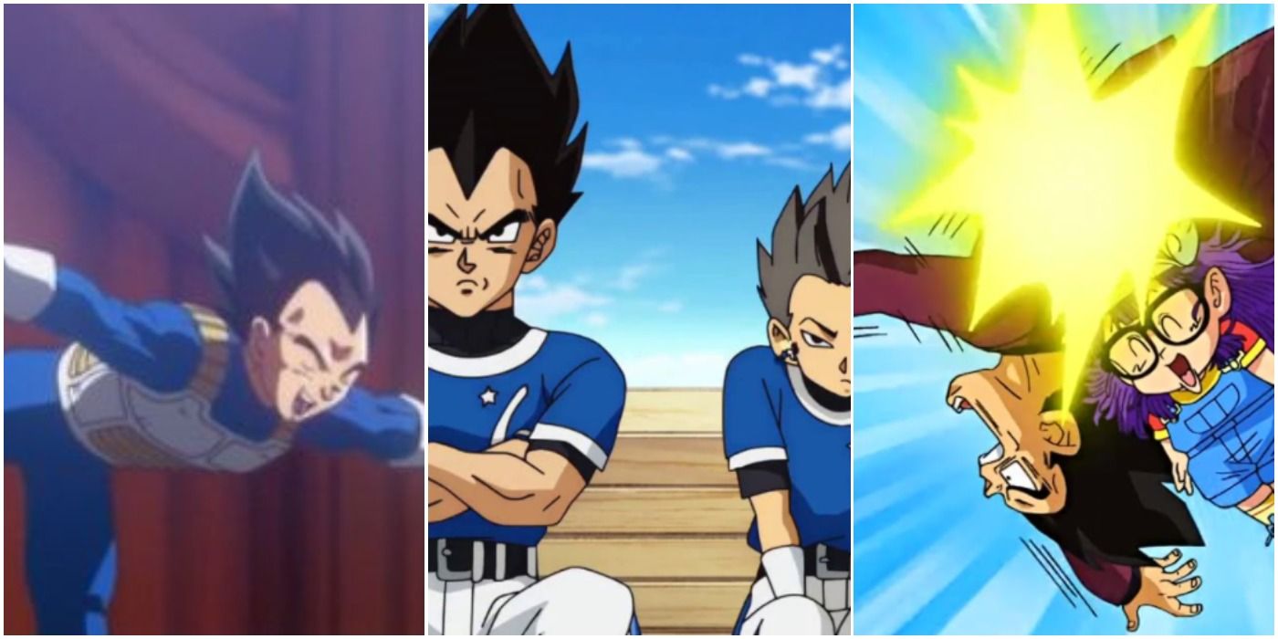 Dragon Ball: 10 momentos de Vegeta más sanos