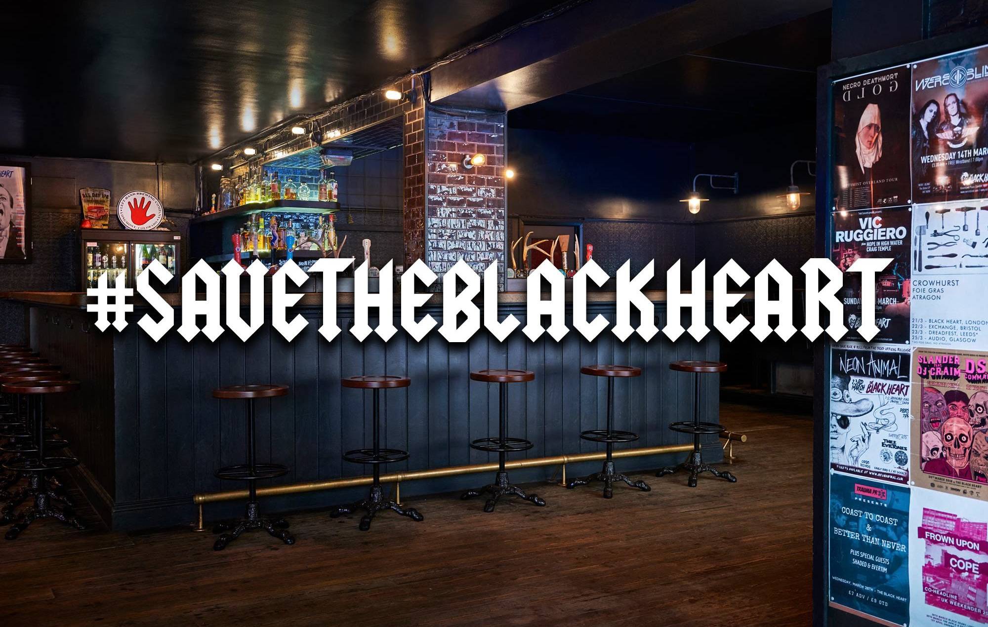 El local londinense The Black Heart supera el 65% de su objetivo de recaudación, pero sigue necesitando ayuda urgente