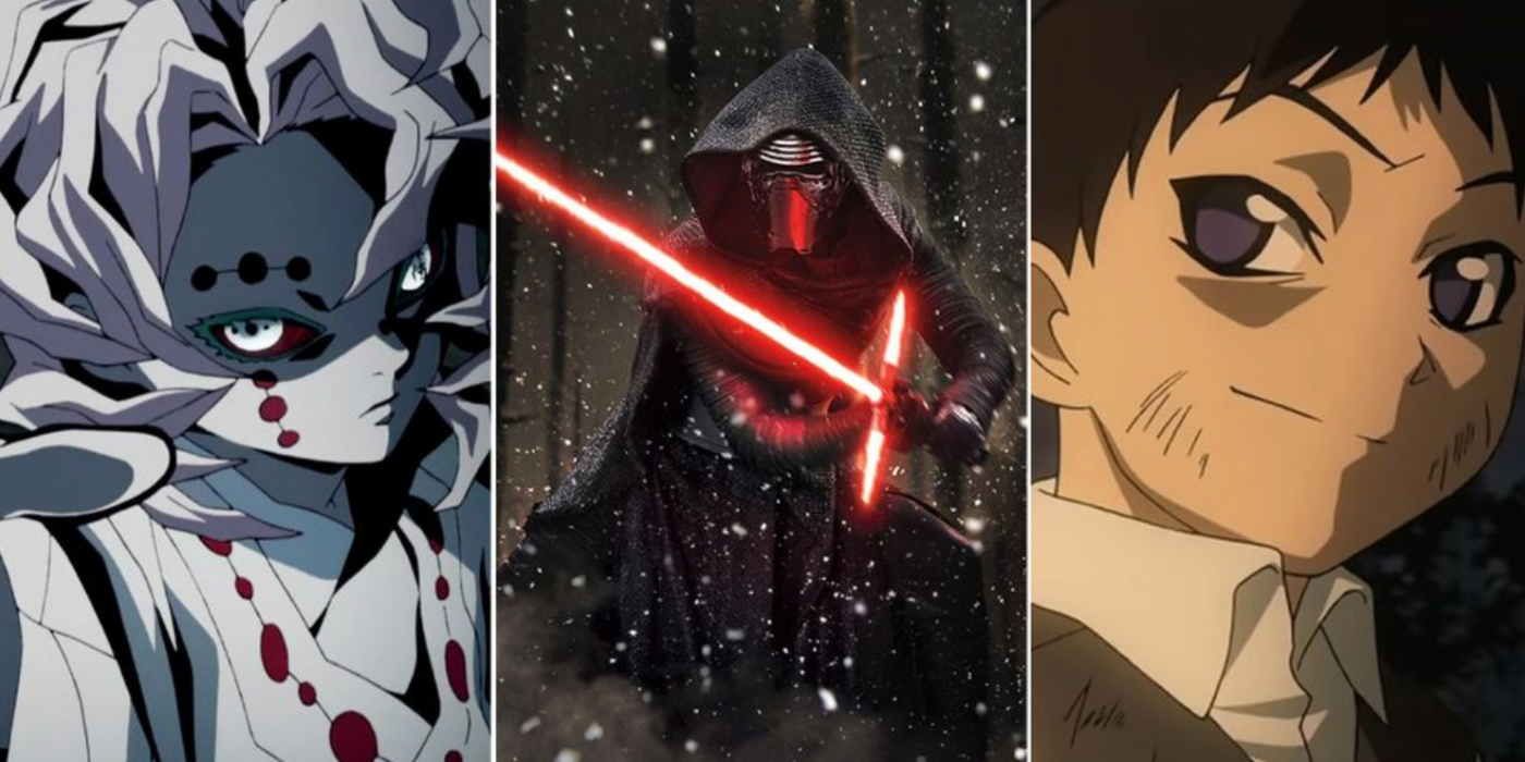 Star Wars: 5 villanos del anime a los que Kylo Ren puede derrotar (y 5 con los que perdería)