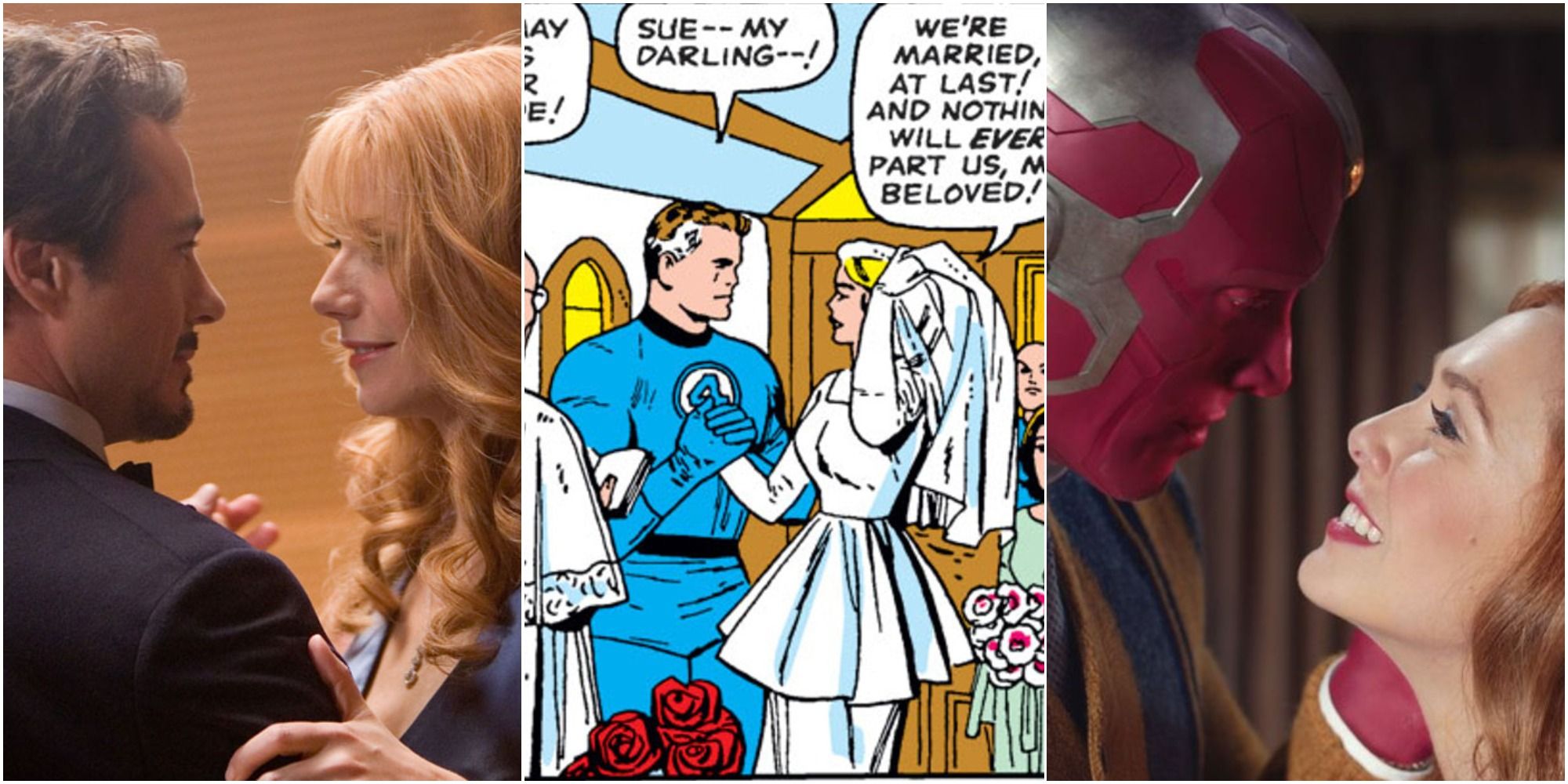10 romances de Marvel que empezaron con el pie izquierdo