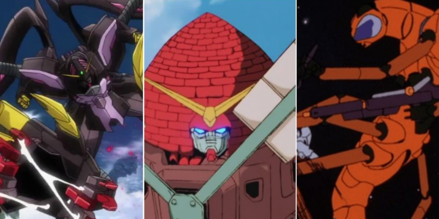 Gundam: Los 10 mechs más extraños de la franquicia, clasificados
