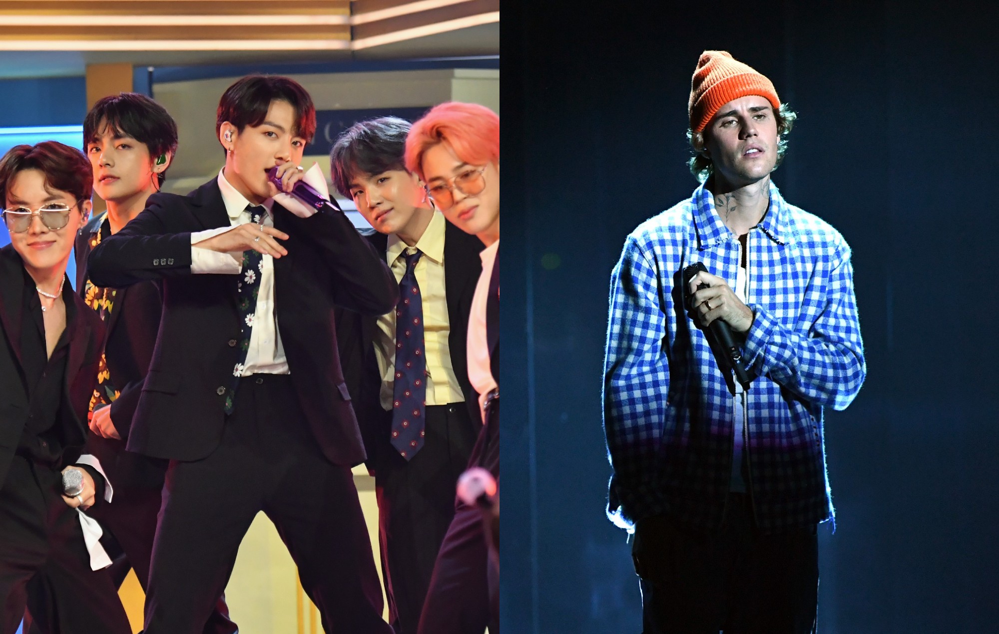 Justin Bieber y BTS colaboran en el proyecto