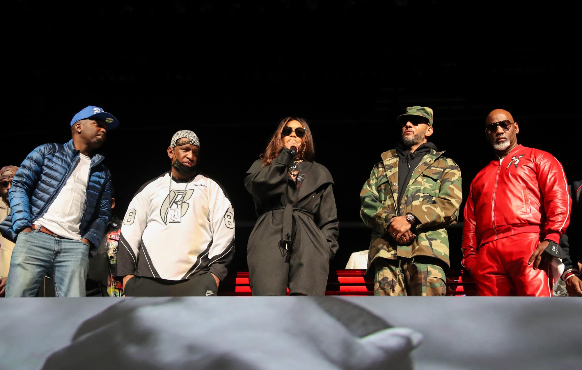 Nas, Eve y Swizz Beats rinden homenaje al 