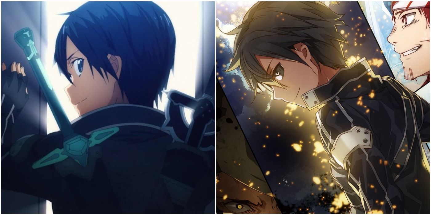 Sword Art Online: 10 maneras en que Kirito es diferente en la novela ligera