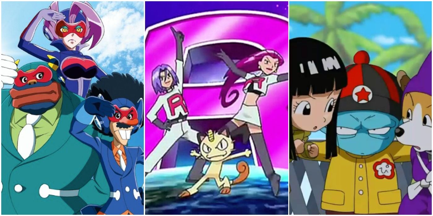 Team Rocket y otros 9 villanos indestructibles del anime