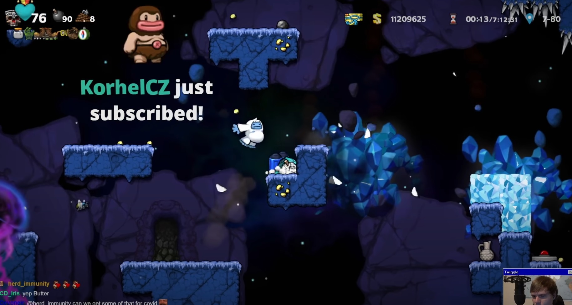 Un jugador de Spelunky 2 bate el récord mundial de oro (haciendo saltar todo por los aires)