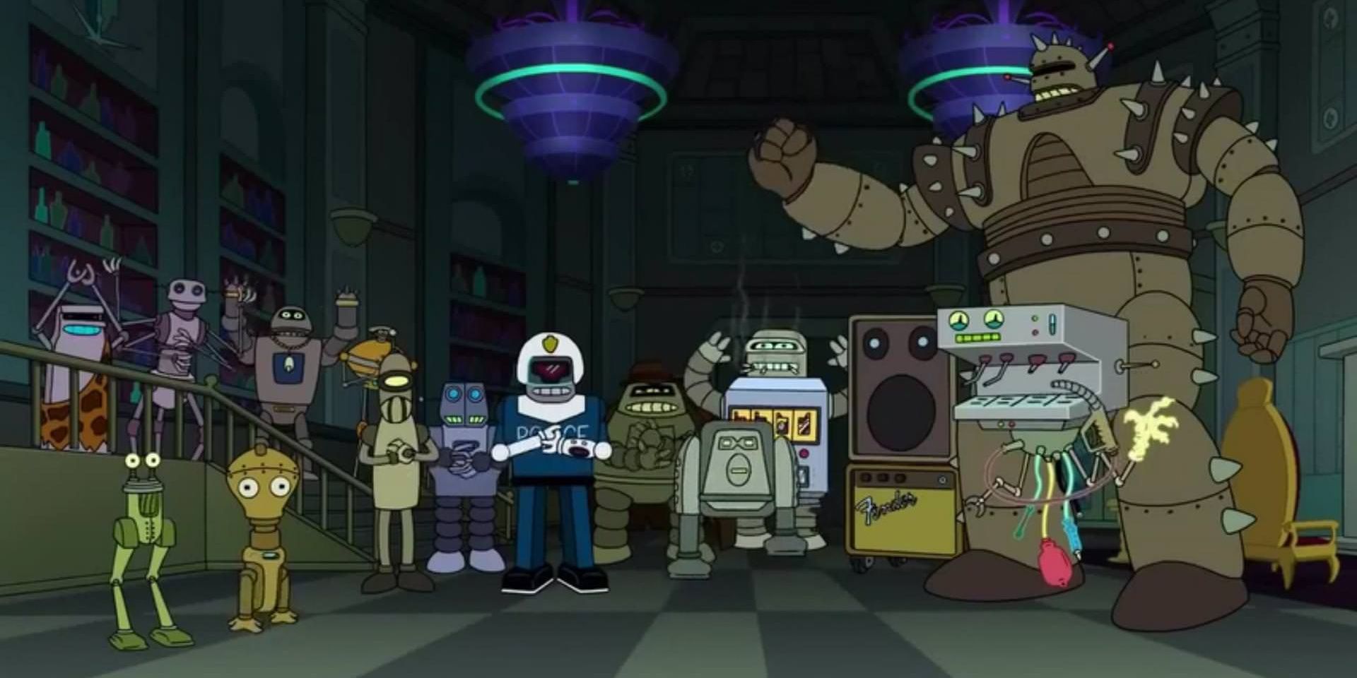 Aunque muchos de los. de Futurama son una carga, también hay muchos robots ...