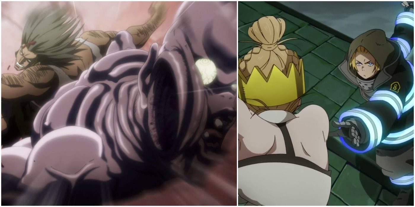10 peleas de anime en las que la fuerza vence a la inteligencia
