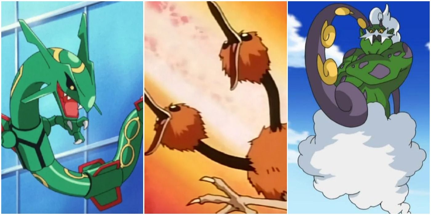 10 Pokémon de tipo volador que no tienen alas