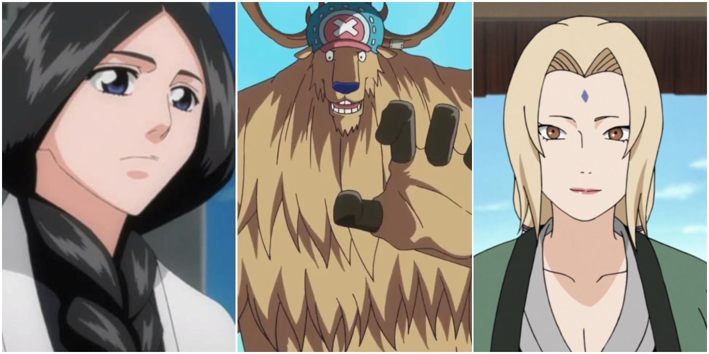 10 sanadores de anime que dan miedo en una pelea