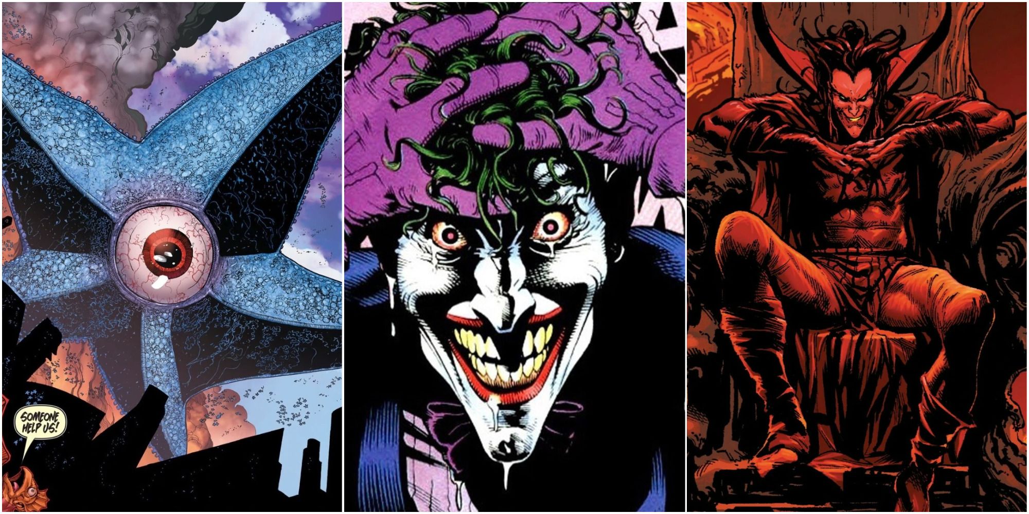 10 villanos de cómic que pertenecen a una película de terror