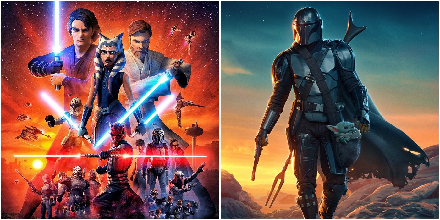 5 formas en que The Mandalorian es el mejor spin-off de Star Wars (y 5 por qué es Clone Wars)