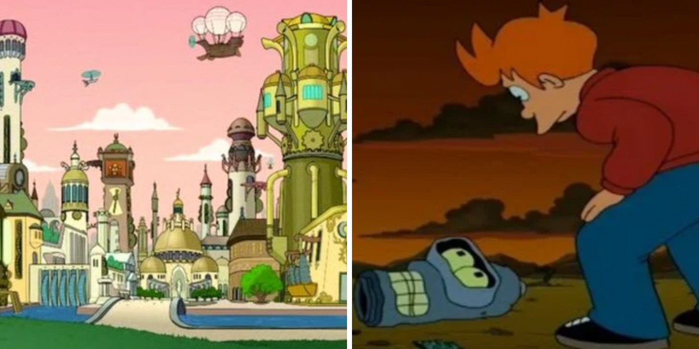 5 planetas de Futurama que sería increíble visitar (y 5 que serían aterradores)