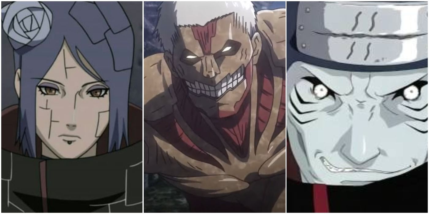 Attack On Titan: 5 personajes de Naruto que Reiner podría derrotar (y 5 con los que perdería)
