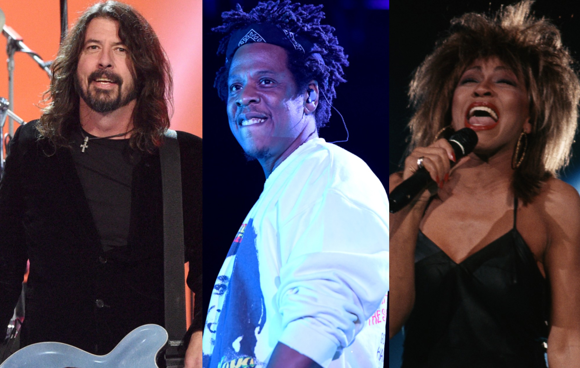 Foo Fighters, Jay-Z y Tina Turner ingresan en el Salón de la Fama del Rock and Roll