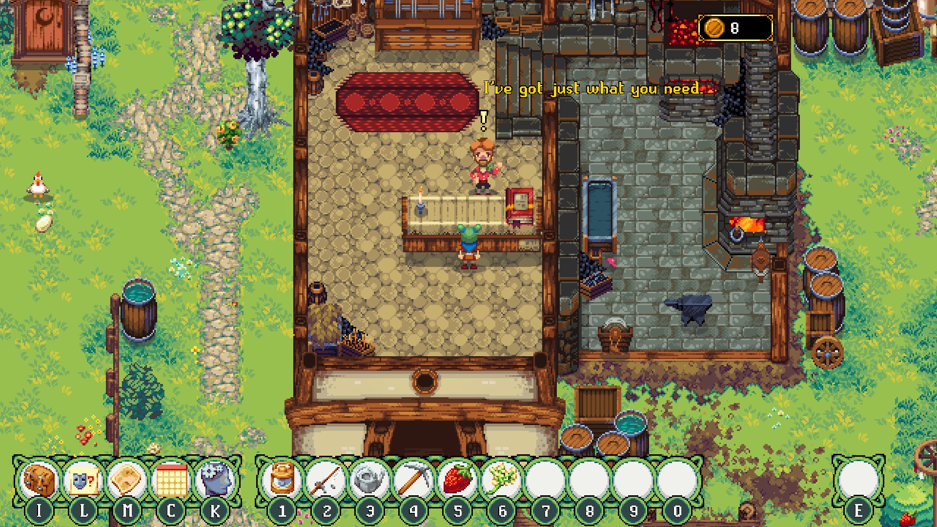 Kynseed podría ser el próximo Stardew Valley, pero con dioses que pueden maldecir tu cosecha