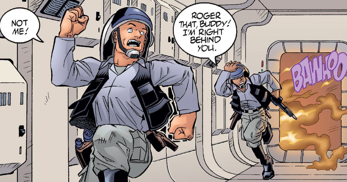 La mejor parodia oficial de La Guerra de las Galaxias impresa: Tag & Bink