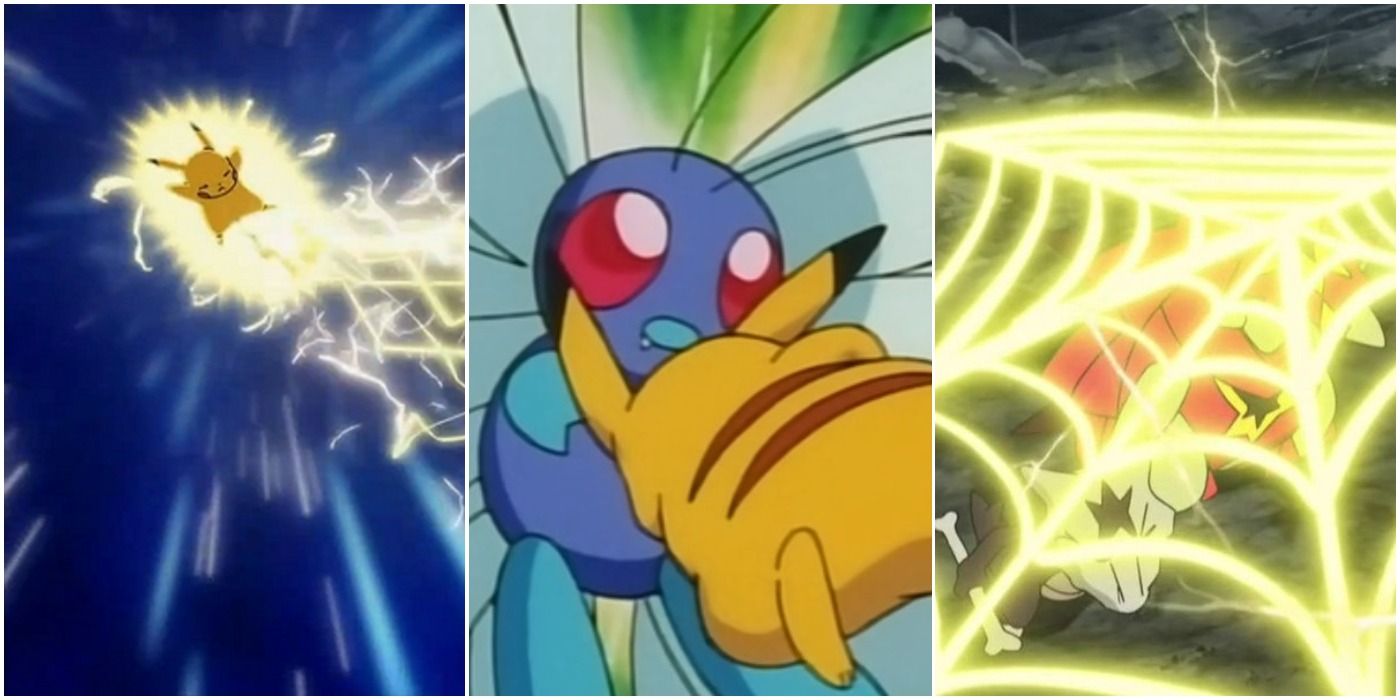 Pokémon: Los 10 mejores movimientos de Pikachu de Ash en el anime, clasificados