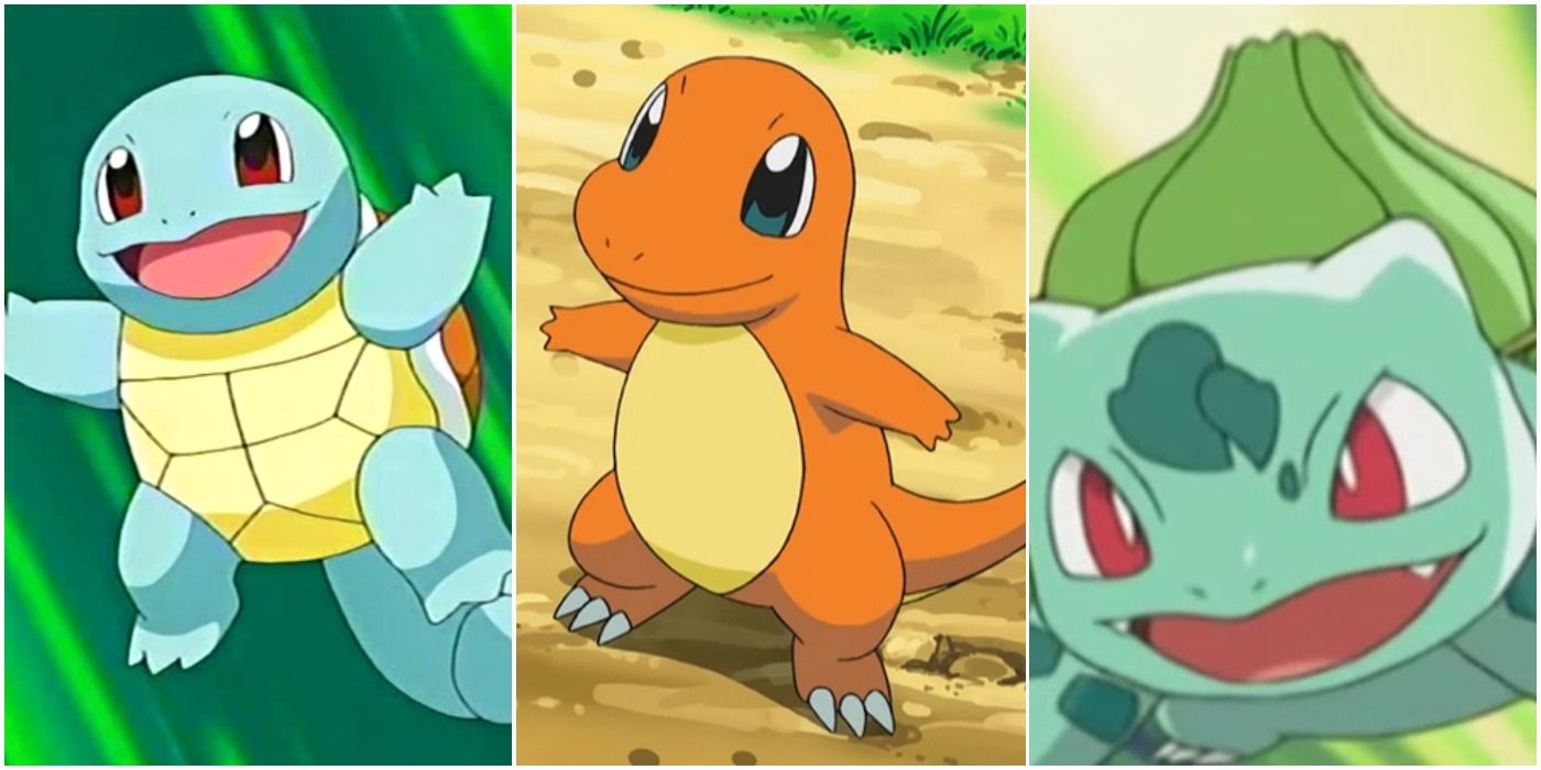 Pokémon: Todas las generaciones, clasificadas por sus iniciales