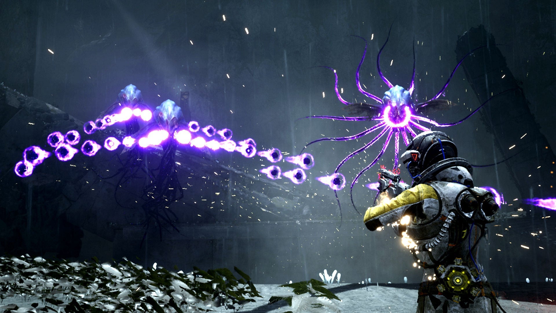 Returnal es un juego de acción arcade de la vieja escuela