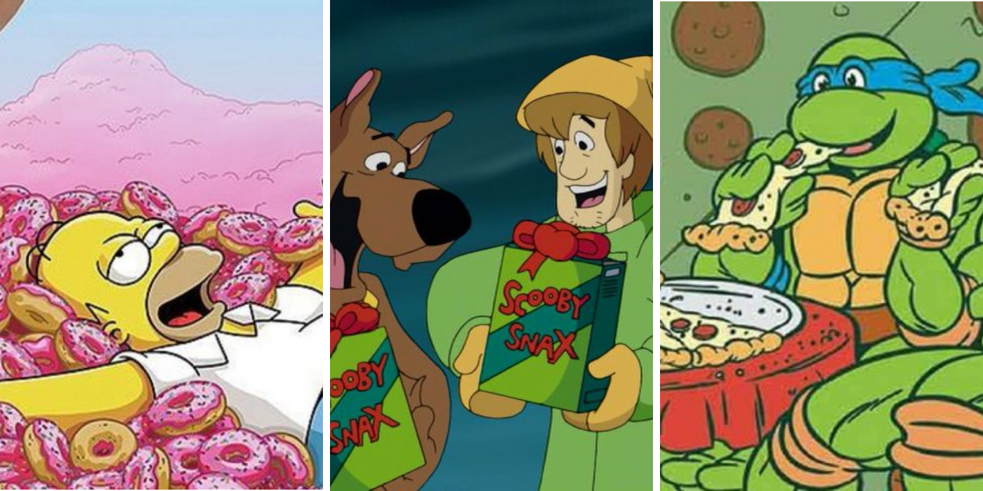 Scooby-Doo y otros 9 personajes de dibujos animados que no son nada sin su bocadillo característico