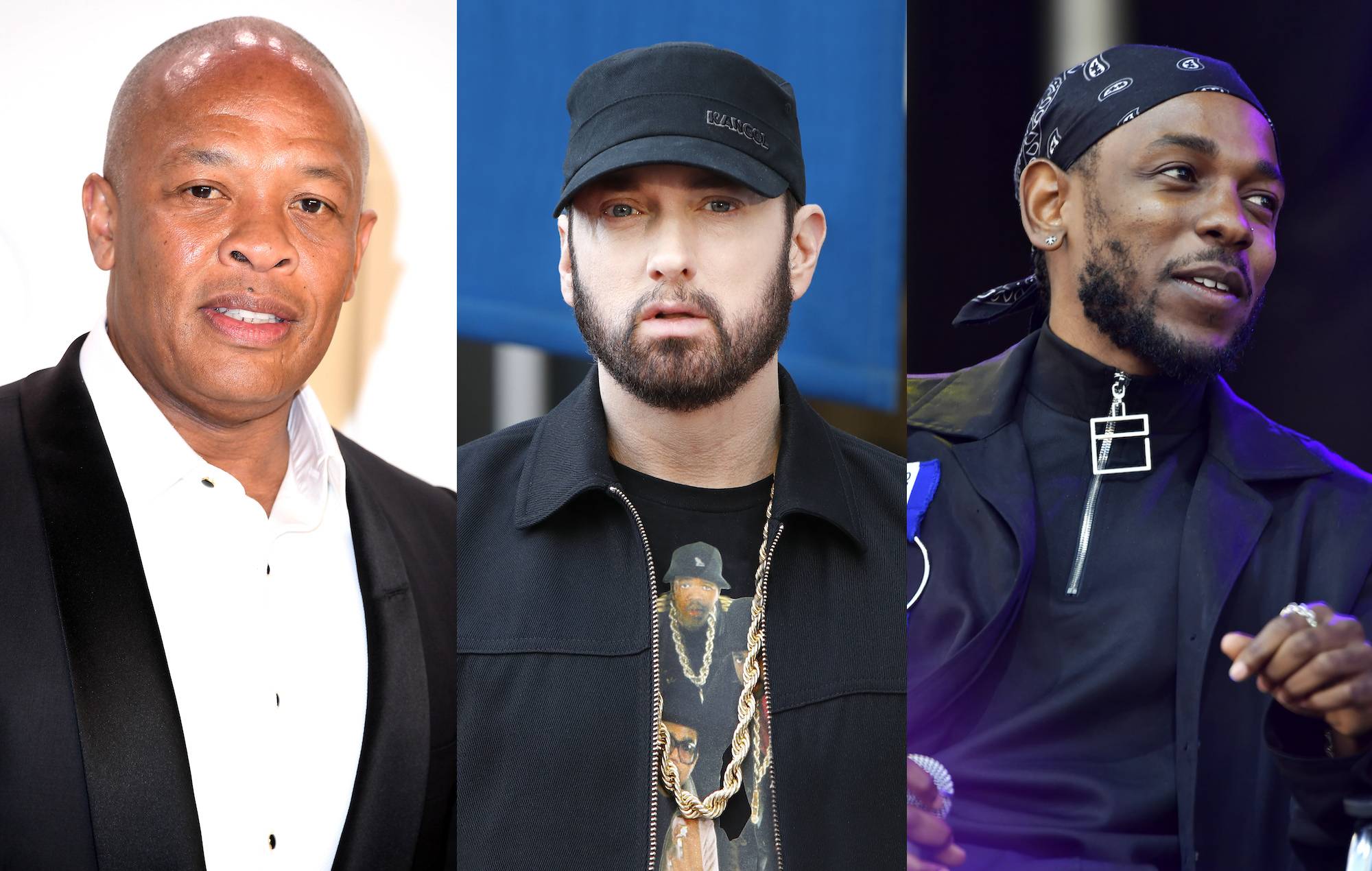 Surgen rumores de una nueva colaboración entre Dr. Dre, Eminem y Kendrick Lamar