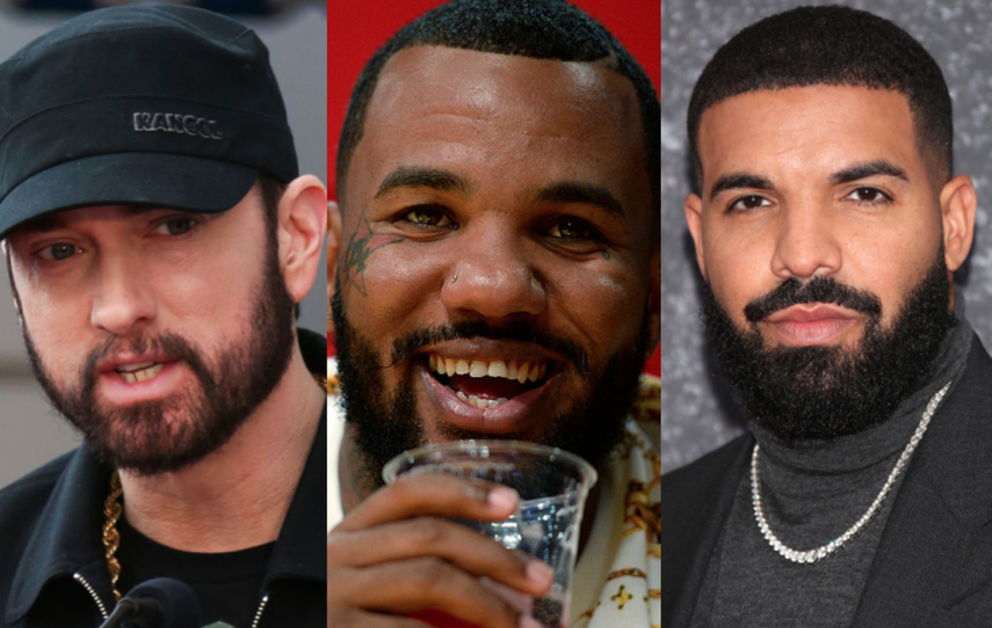 The Game nombra a Eminem y Drake entre sus 10 mejores raperos vivos