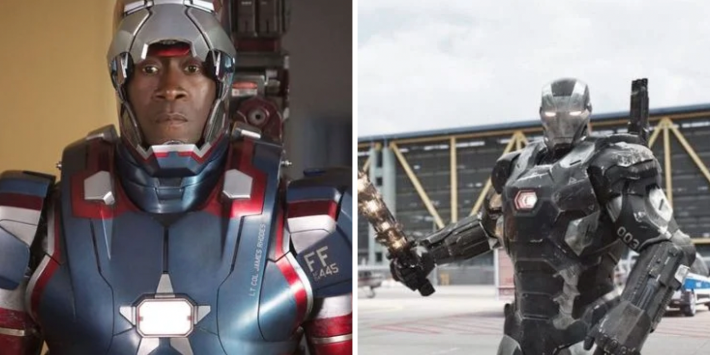 10 maneras en que la armadura de War Machine cambió entre Iron Man y Endgame