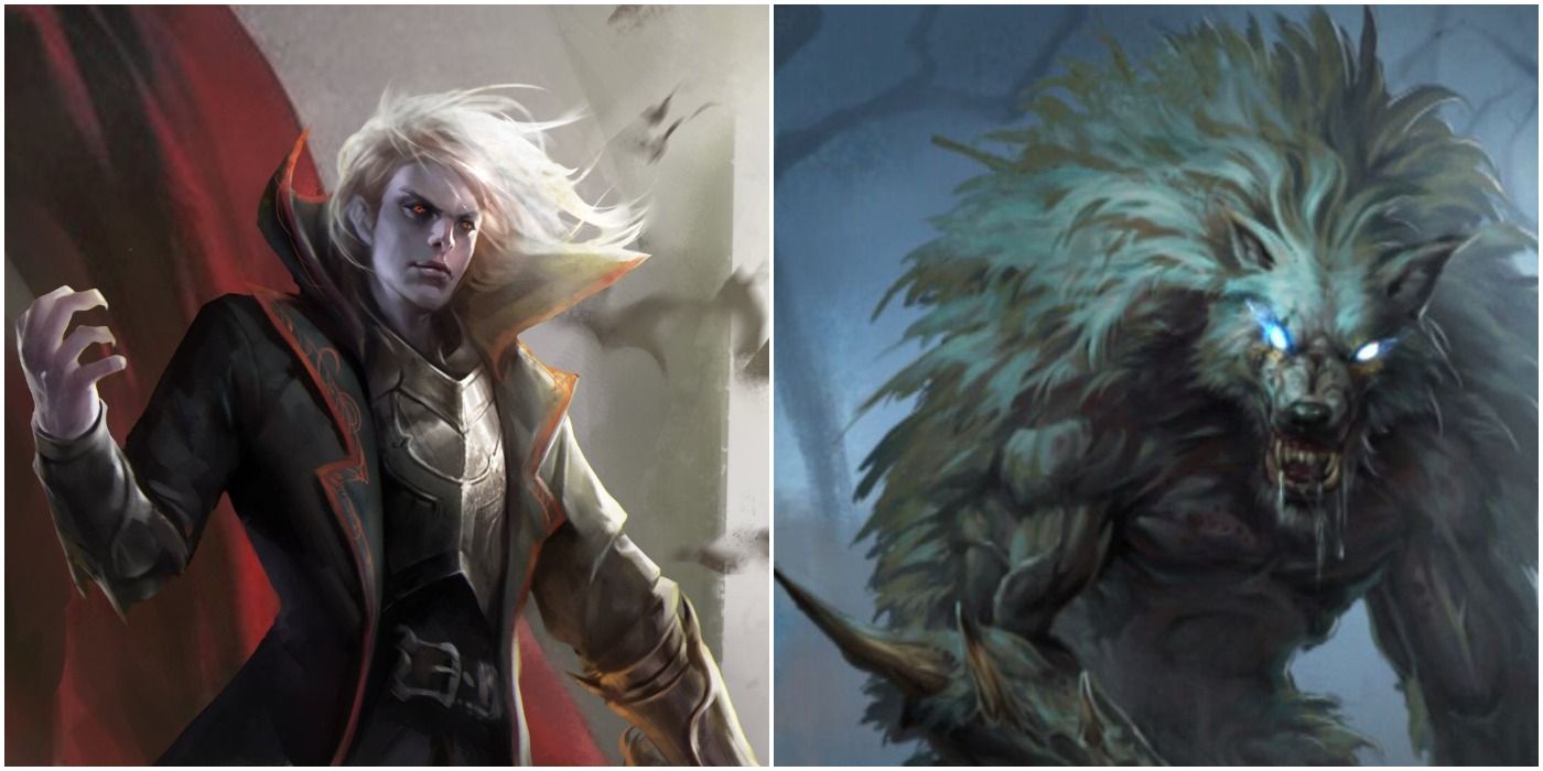 D&amp;D: 5 construcciones alternativas para inspirar a tu próximo vampiro (y 5 para los hombres lobo)