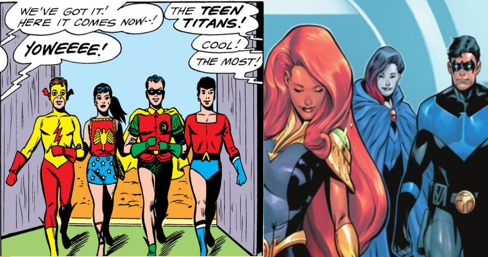 DC: 10 maneras en que los Teen Titans han cambiado desde los años 60