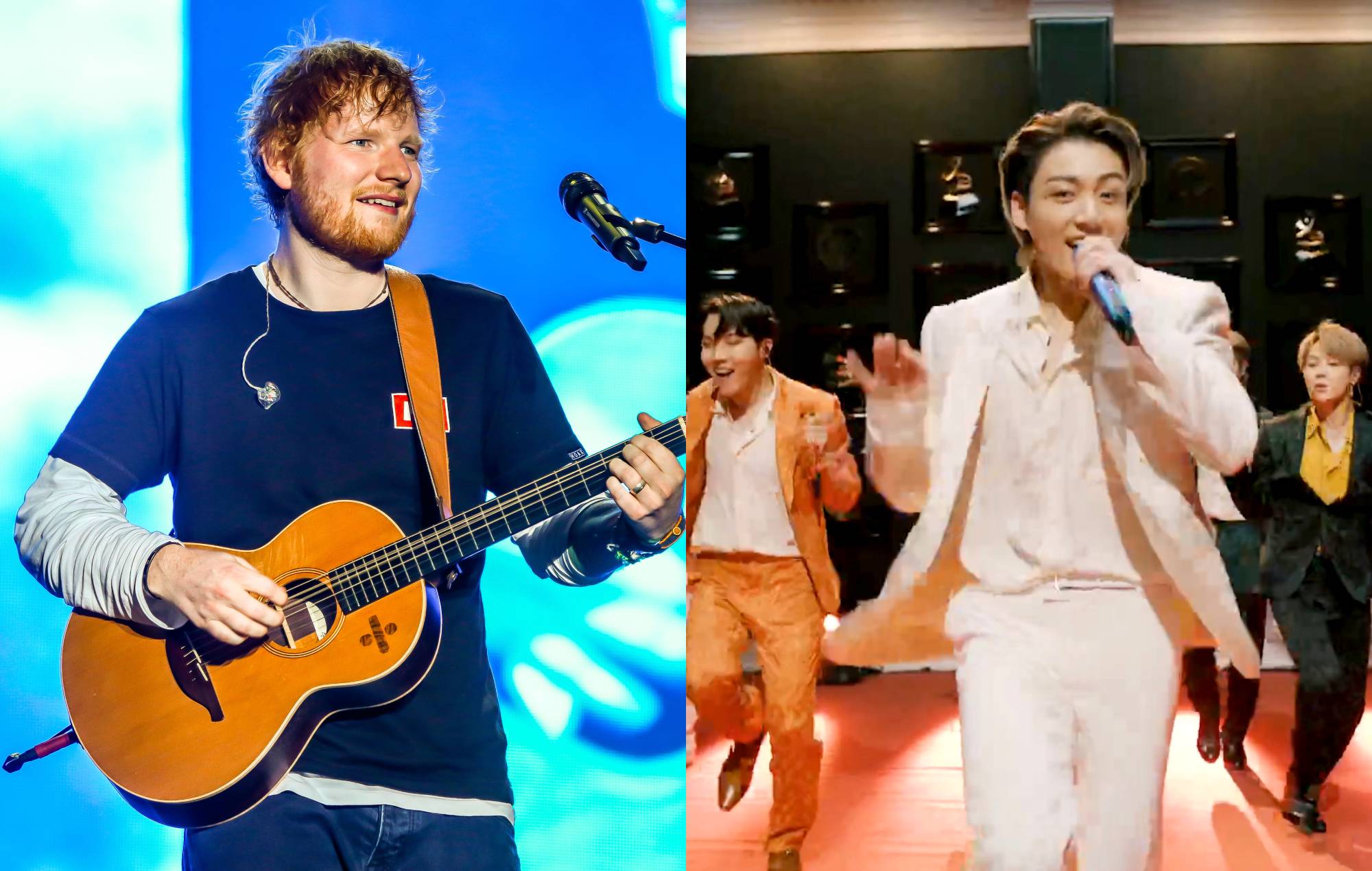 Ed Sheeran confirma que ha escrito un nuevo tema de BTS