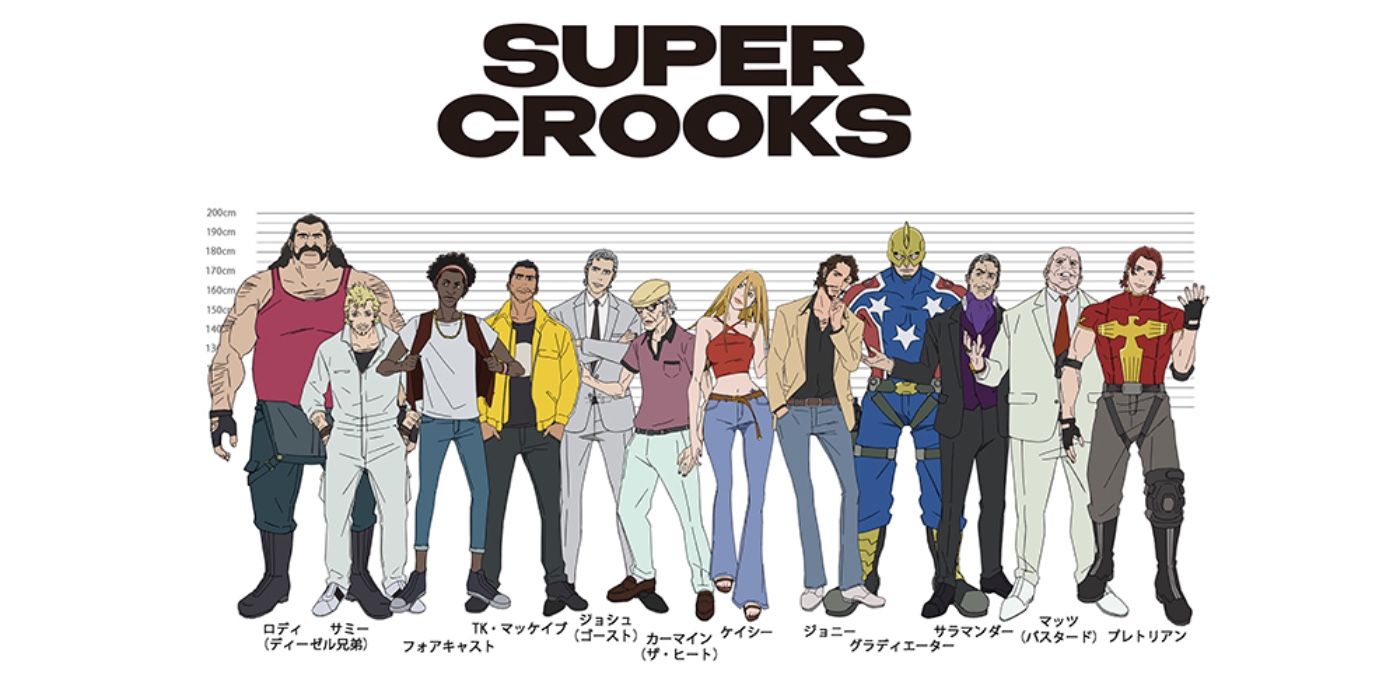 El anime Super Crooks de Netflix está dirigido por el director de Carole &amp; Tuesday