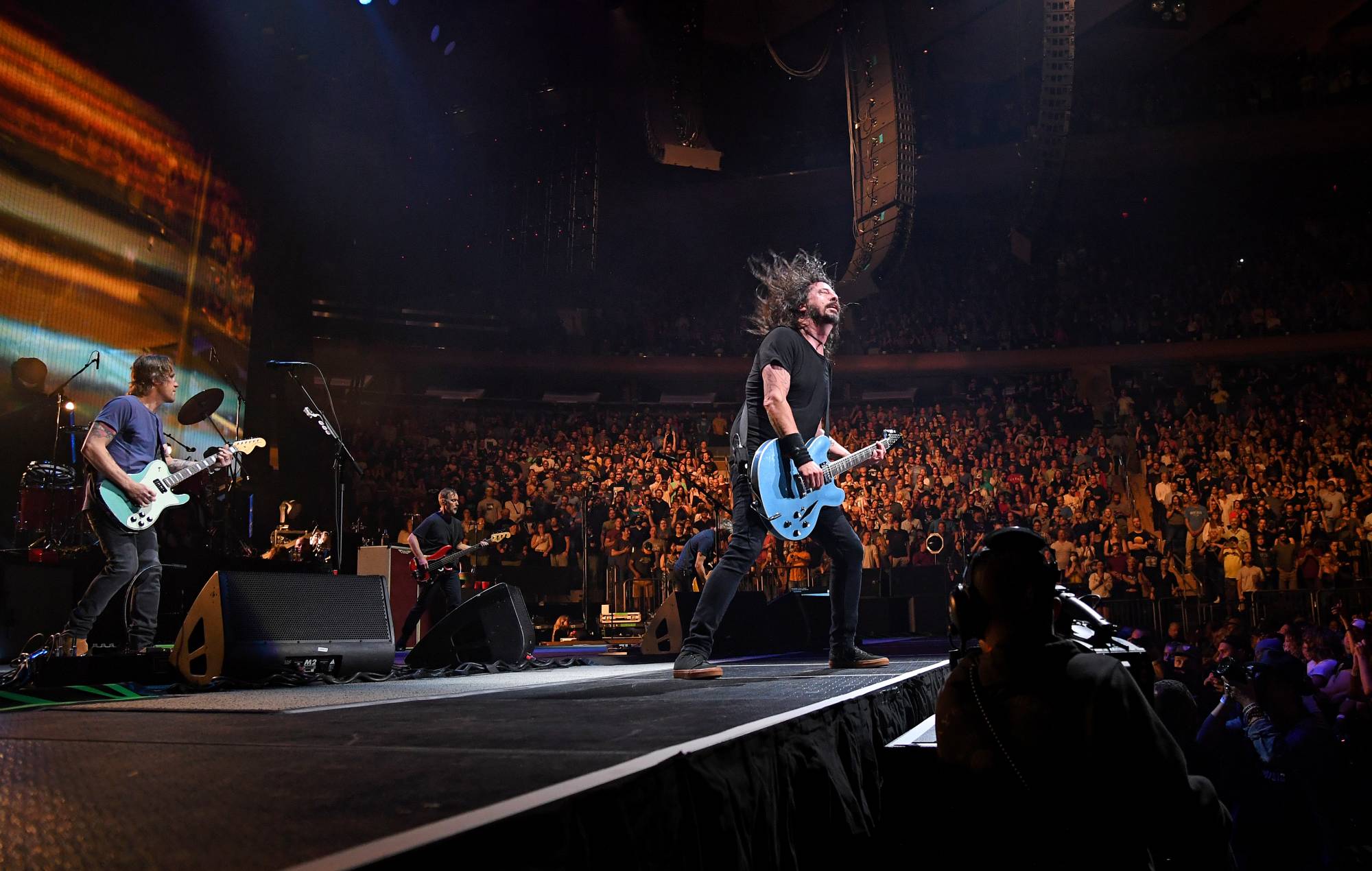 Esto es lo que ocurrió en el enorme y completo espectáculo de Foo Fighters en Nueva York
