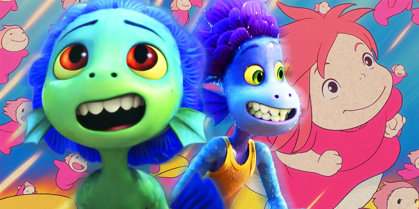 Luca es el intento de Pixar de hacer una película de Ghibli, pero se queda corto