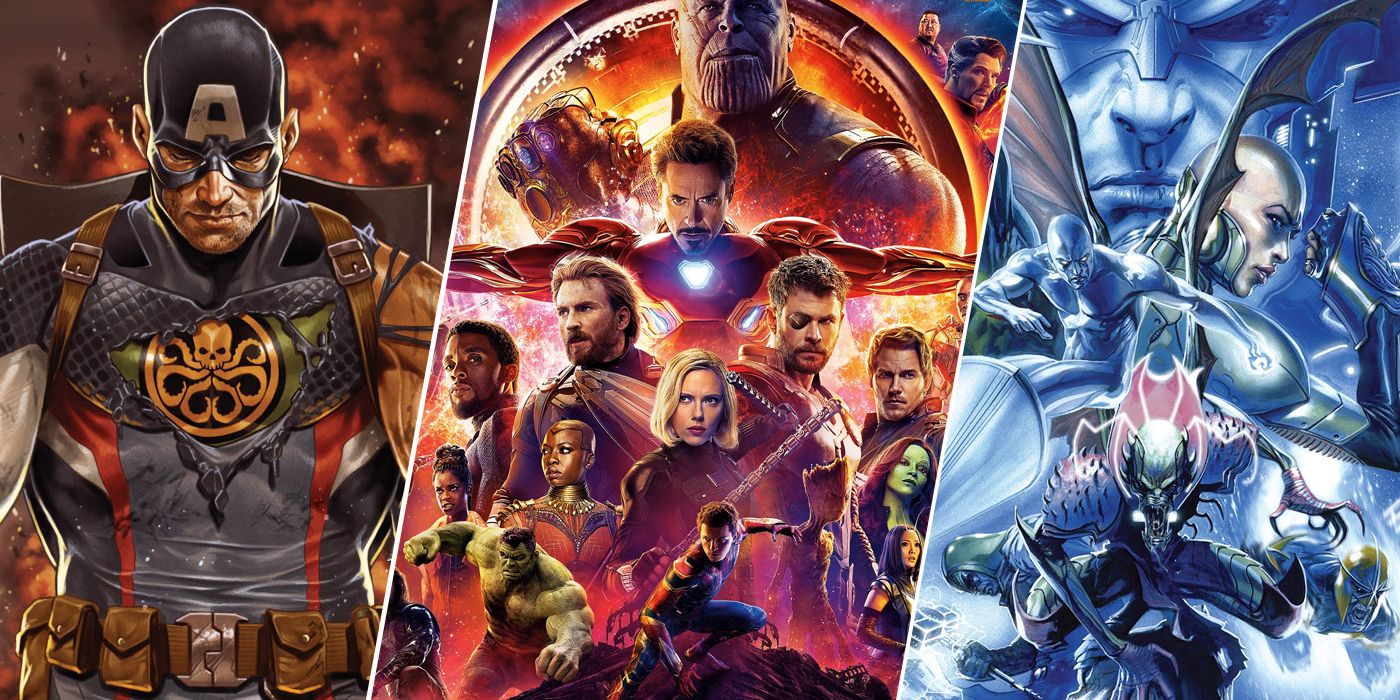 MCU: 10 grandes eventos del cómic que podrían ser la próxima Infinity War del MCU