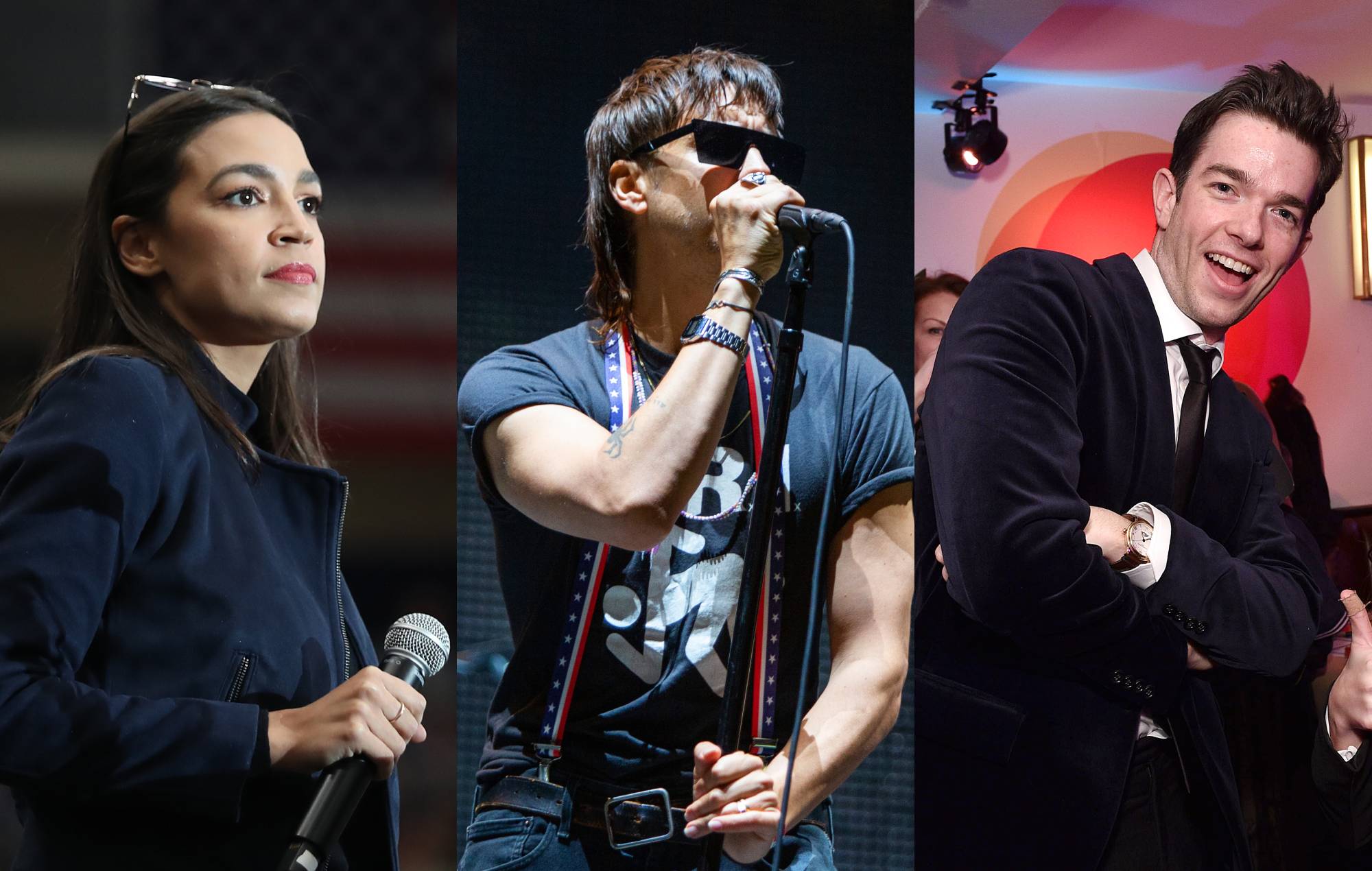 Mira cómo Alexandria Ocasio-Cortez y John Mulaney abren para The Strokes en la recaudación de fondos de Maya Wiley