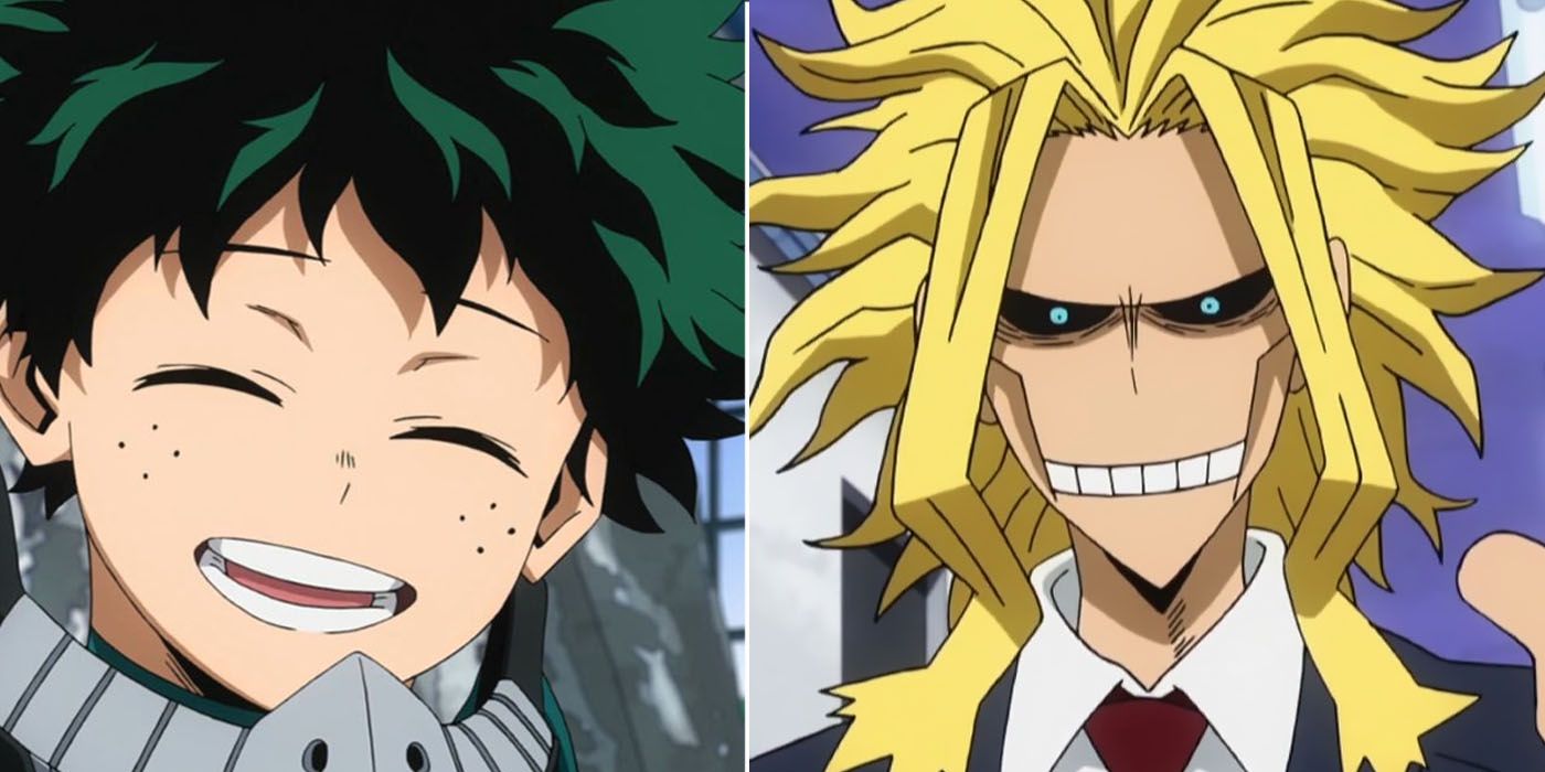 My Hero Academia: 5 maneras en las que Deku es igual que All Might (y 5 en las que no lo es)