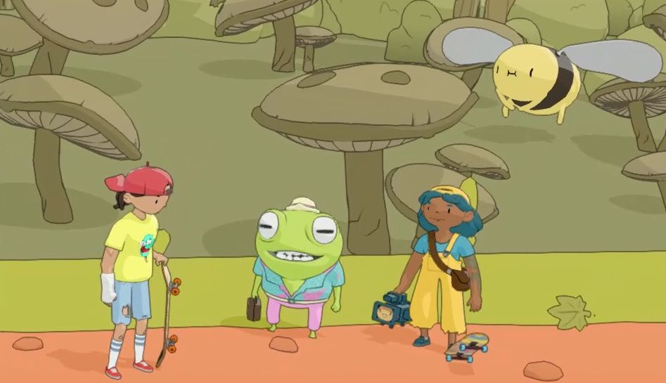 OlliOlli World puede tener ranas parlantes, pero sigue siendo una prueba brutal de habilidad con el monopatín