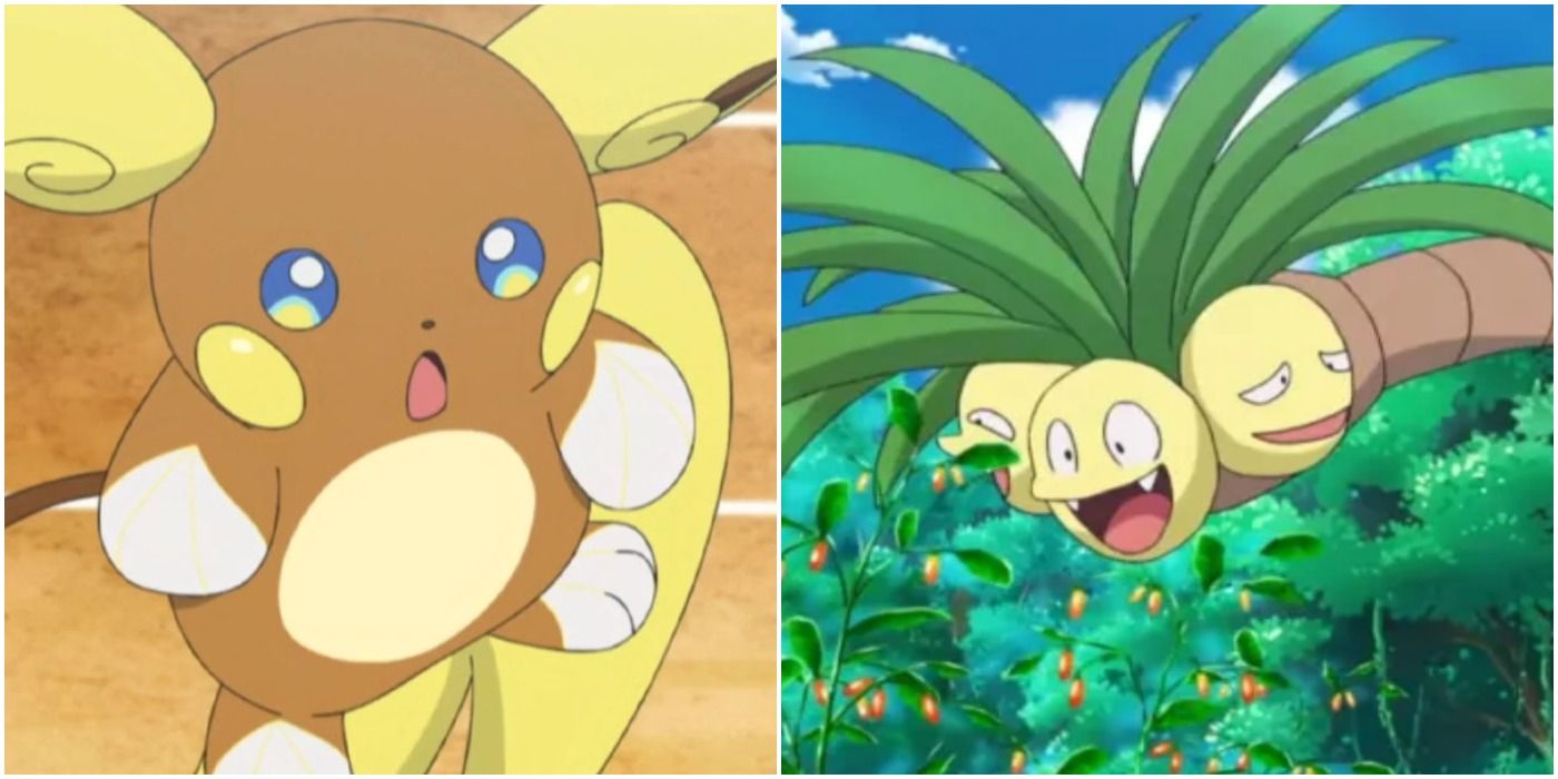 Pokémon: 10 mejores variantes regionales de Alolan, clasificadas