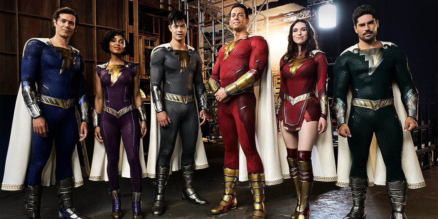 Shazam! El director de Furia de los Dioses revela los nuevos trajes del equipo