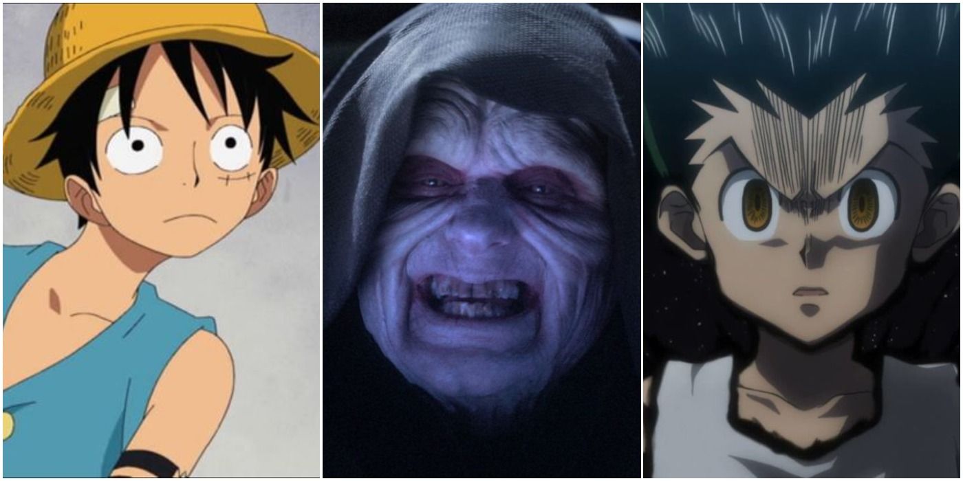 Star Wars: 5 héroes del anime que Palpatine corrompería (y 5 con los que no se molestaría)