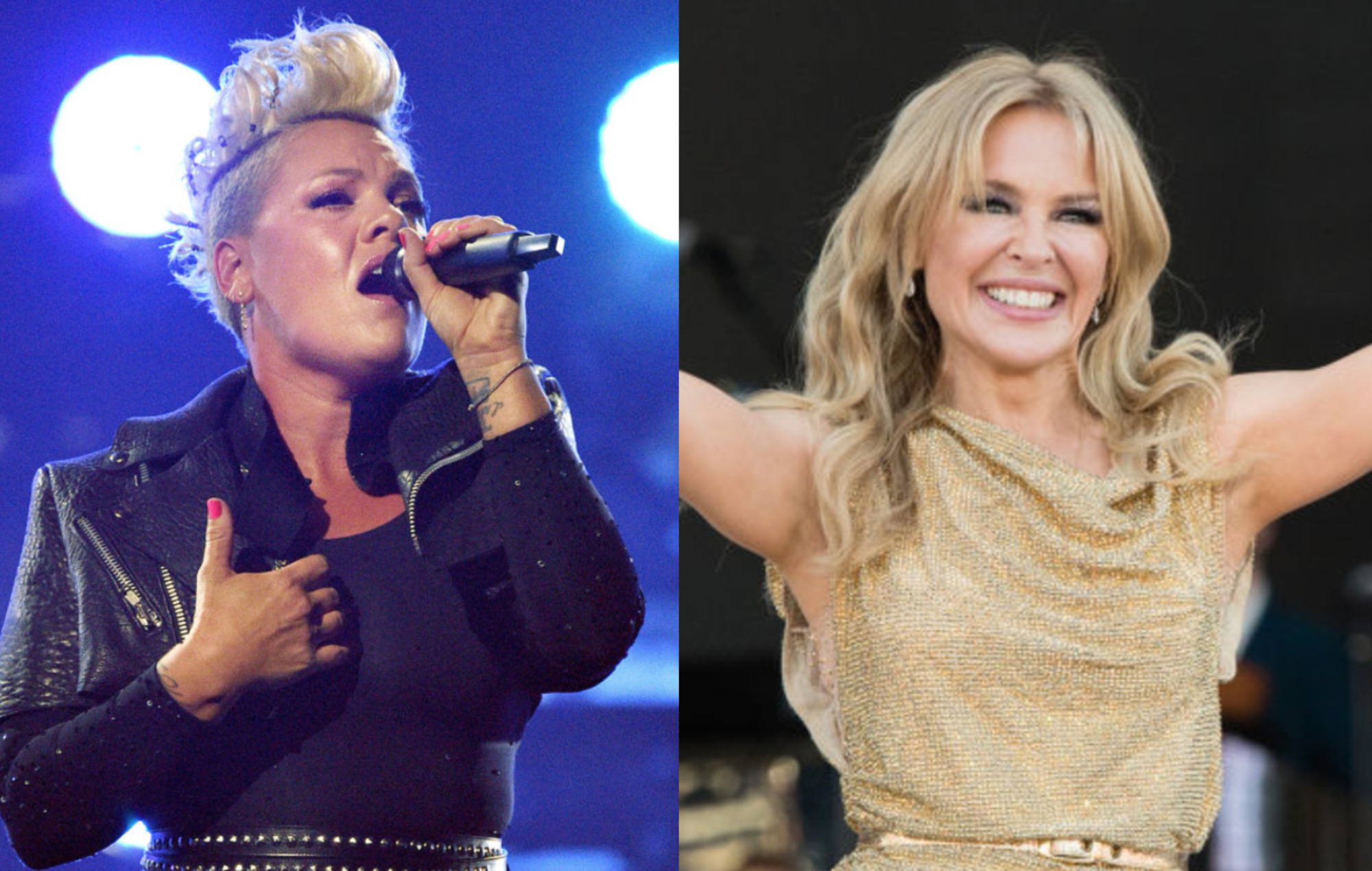 Vea a Pink, Kylie Minogue y otros artistas actuar en la gala benéfica 
