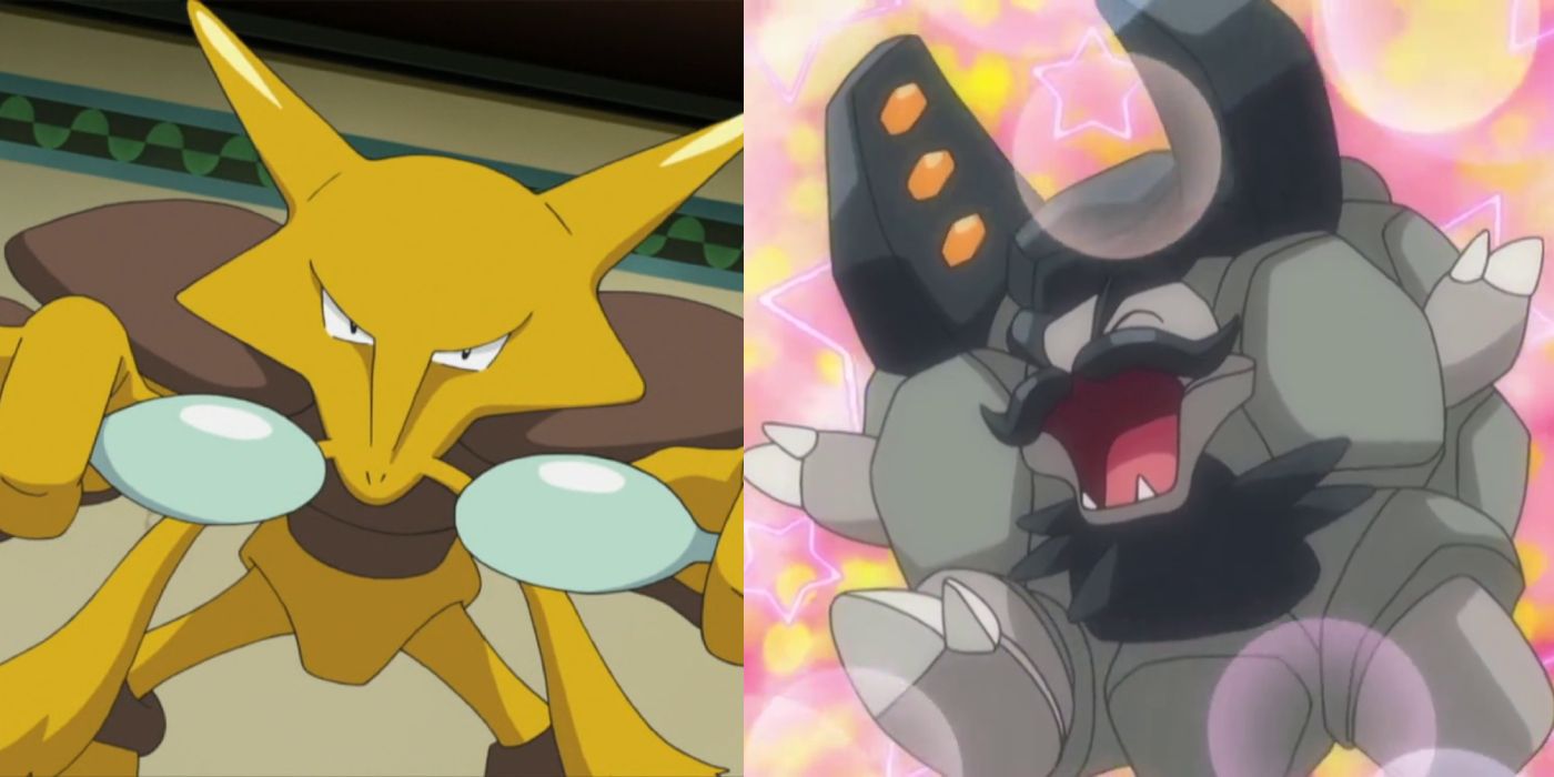 10 Pokémon que parecen tener vello facial