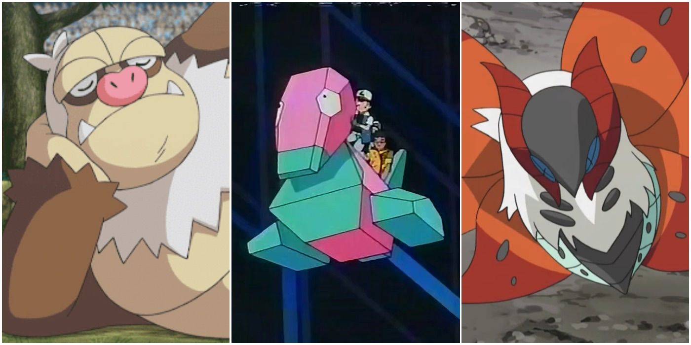 10 Pokémon que rara vez aparecen en el anime