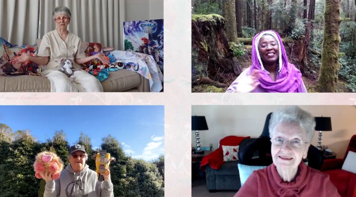 Conozca a las Grand Dames, el equipo de abuelas jugadoras de Internet