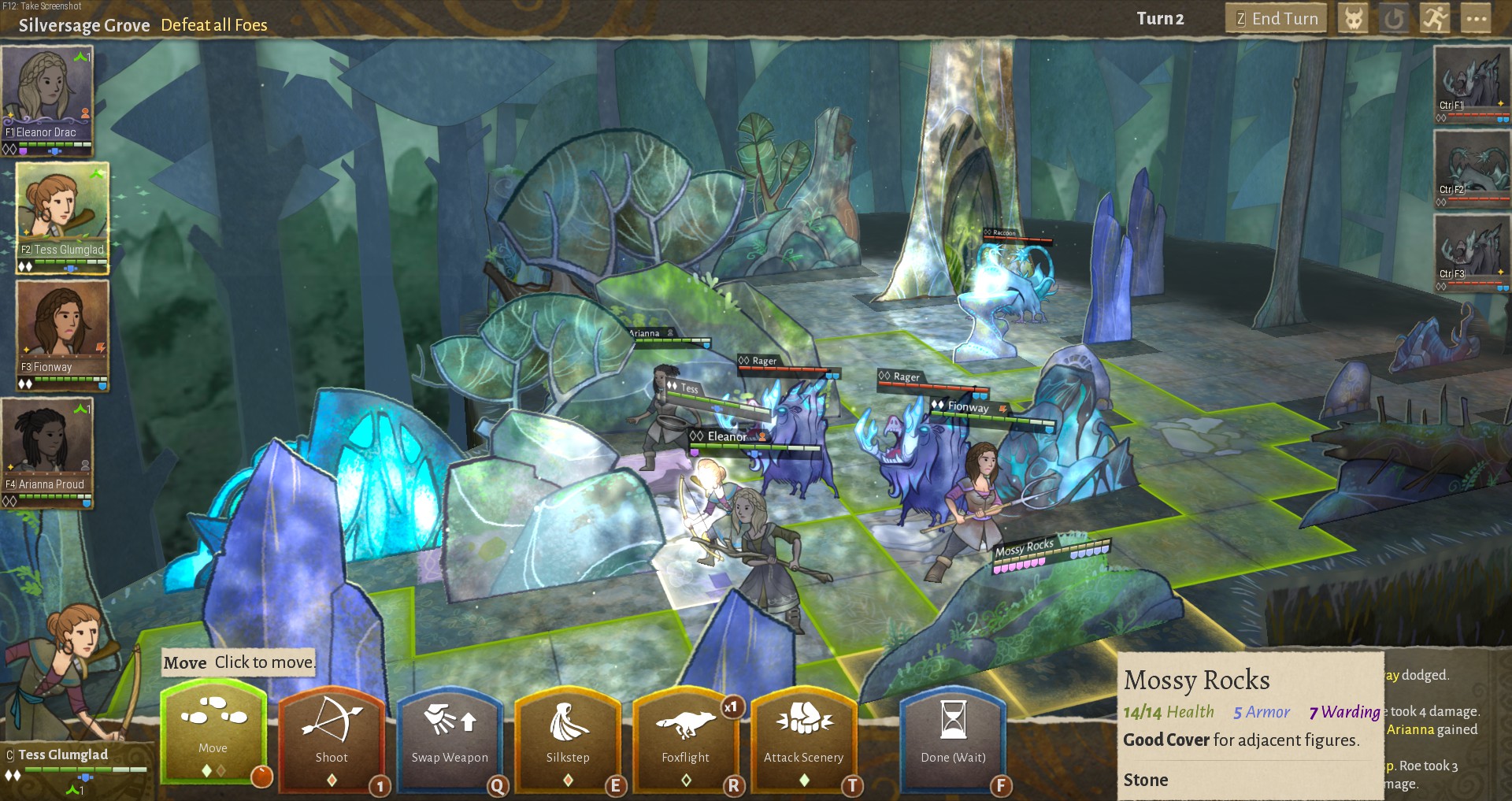 El juego de rol de fantasía Wildermyth tiene toda la aventura y el humor de un juego casero de D&D