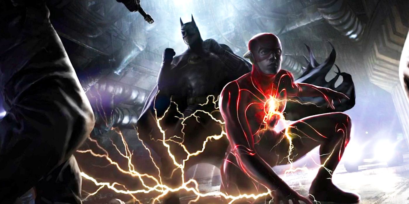 El rodaje de The Flash se interrumpe por el accidente de la Batcicleta de Batman