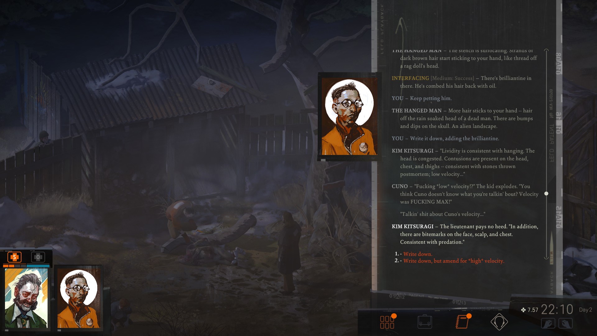 Grandes momentos en los juegos de PC: Realizar una autopsia en Disco Elysium
