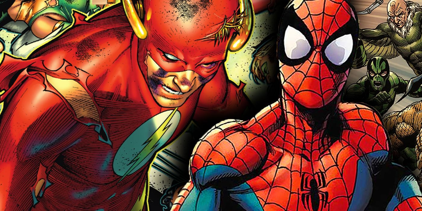 Grandes temas: Spiderman va a la guerra y Flash se enfrenta a su pasado